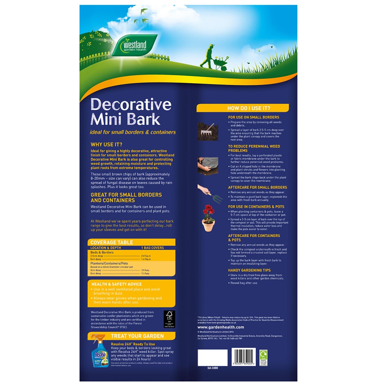 Westland Decorative Bark 50L Image 2