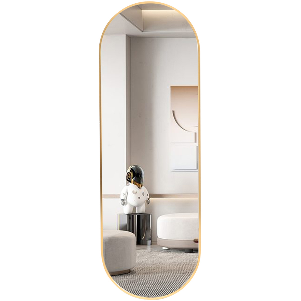 Living and Home Gold Frame Full Length Standing Mirror 40 x 120cm Image 6