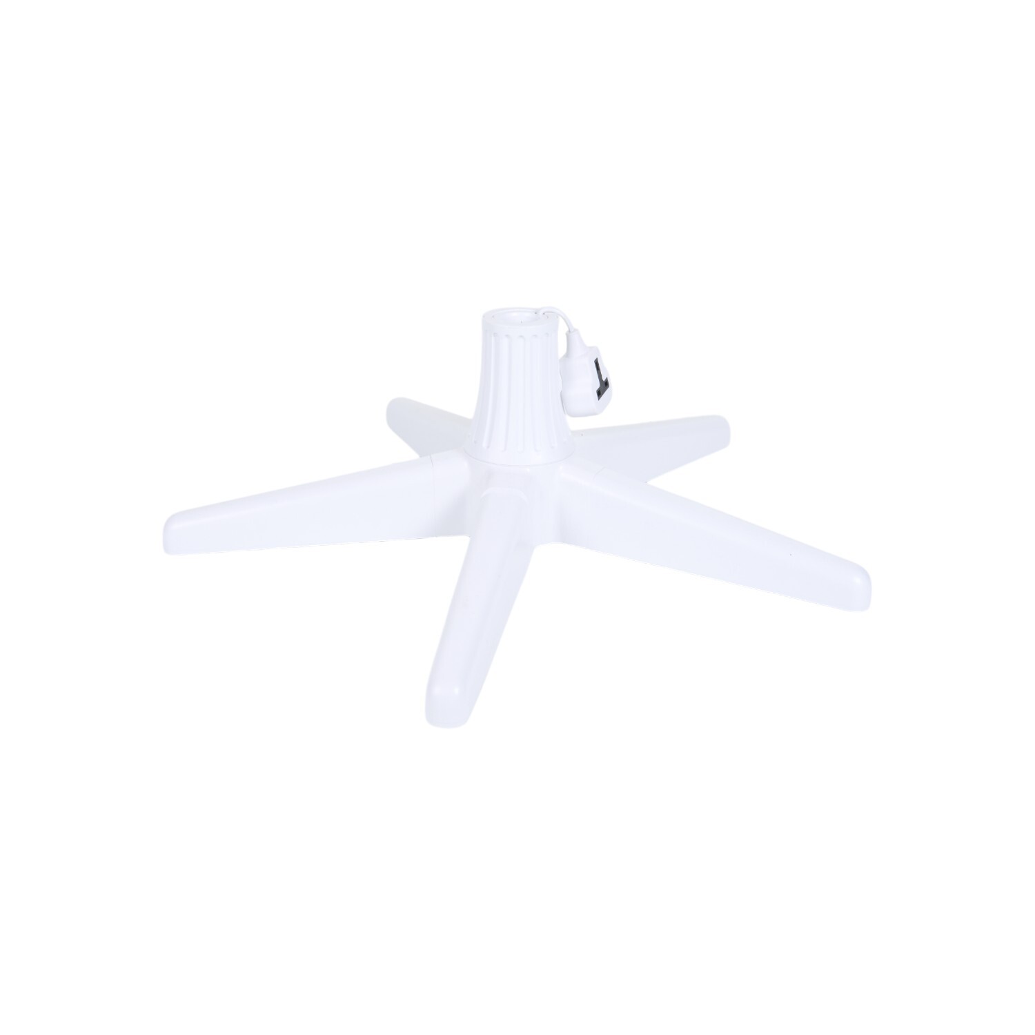 Rotating Christmas Tree Stand White Image 2