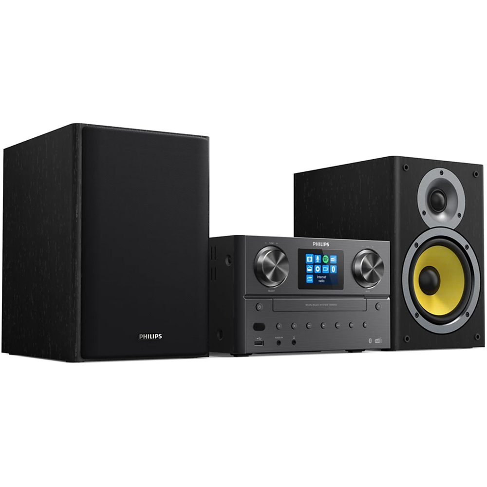 Philips TAM8905 Micro Bluetooth FM/DAB+ Internet Radio Hi-Fi Music System Image 4