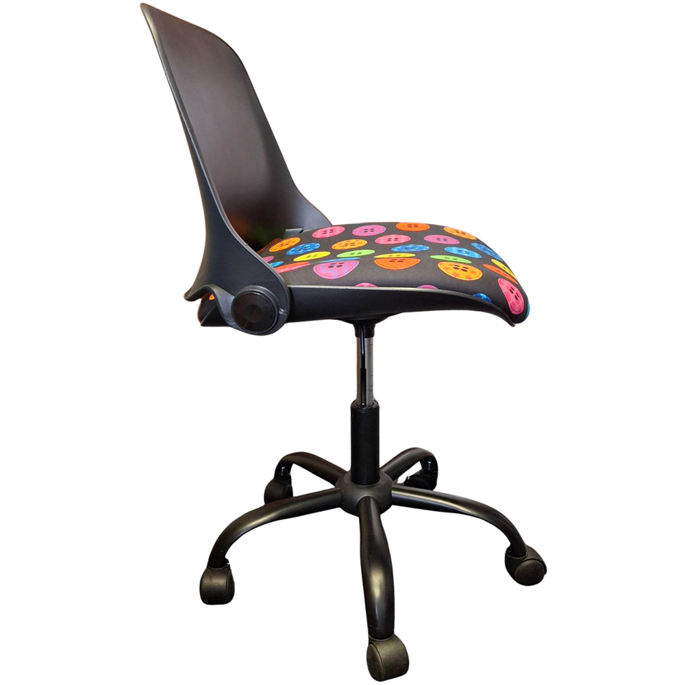 Sewing Online 18618 Buttons Hydraulic Foldable Sewing and Office Chair Image 3