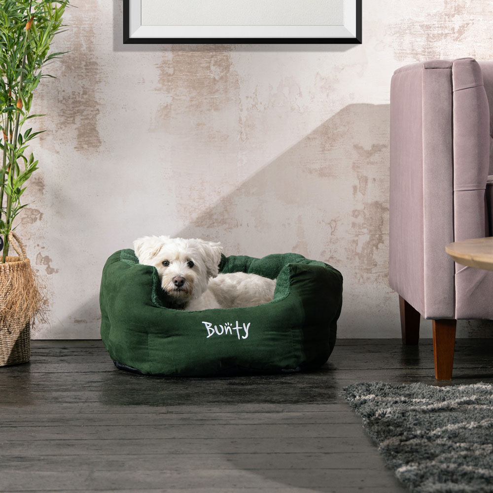 Bunty Polar Large Green Dog Bed Image 2