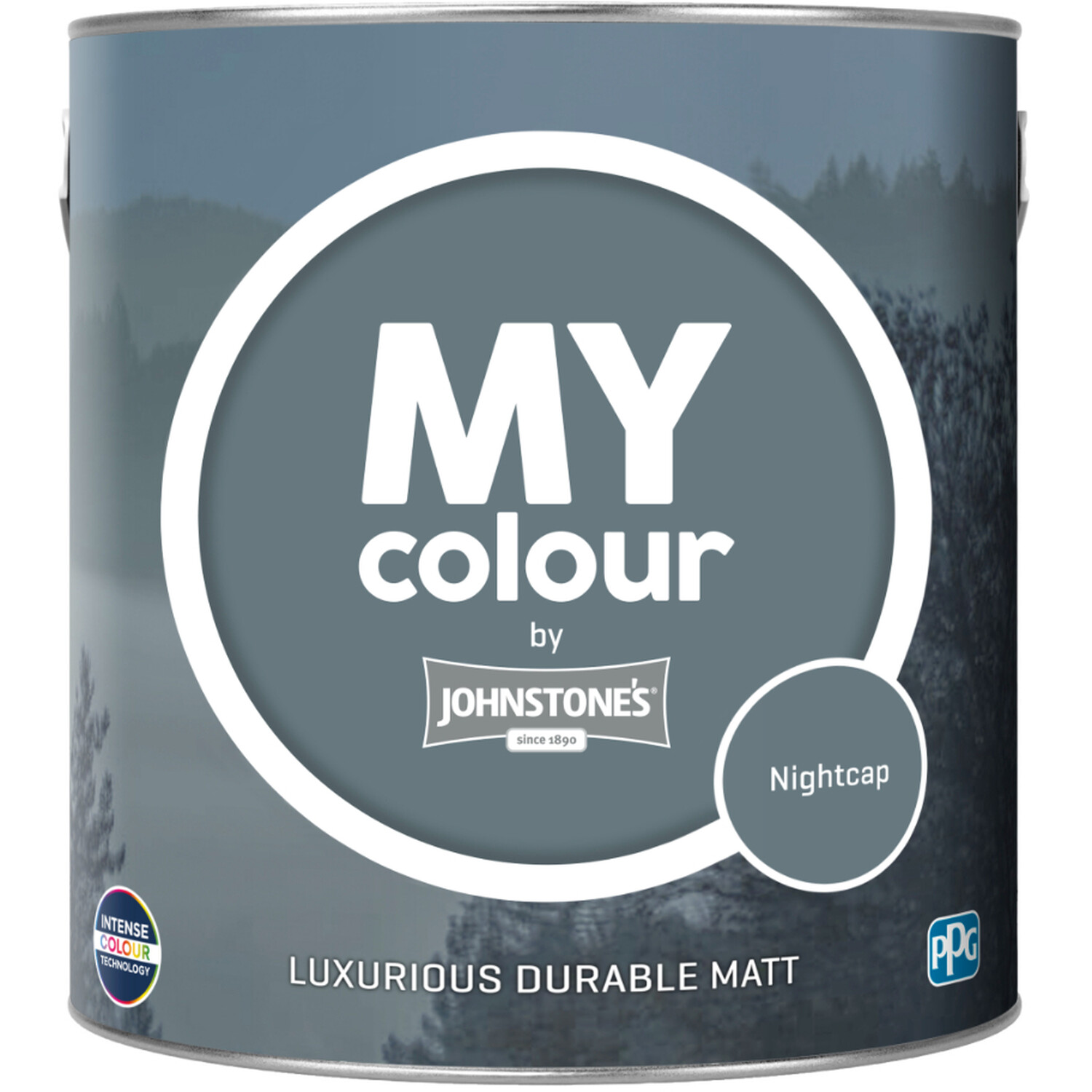 Johnstone's MY Colour Luxurious Durable Matt Paint Nightcap Image 5