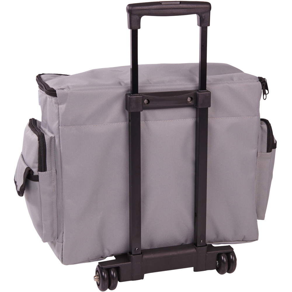 Sewing Online 006105-GREY Grey Sewing Machine Trolley Bag 47 x 38 x 24cm Image 3