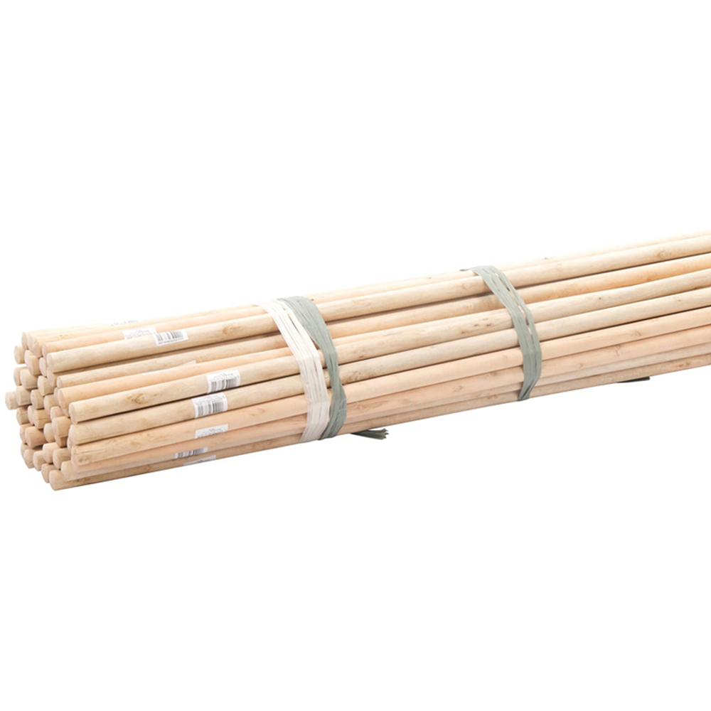 Silverline Broom Handles 4 x 15/16 inch diameter 50 Piece Image 2