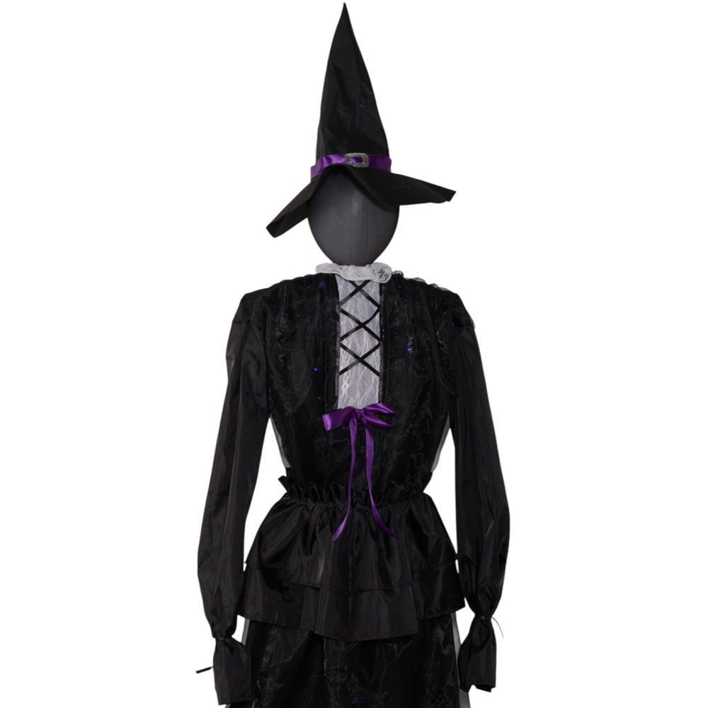 Spooky Three Standing Witches Decoration Black Image 6