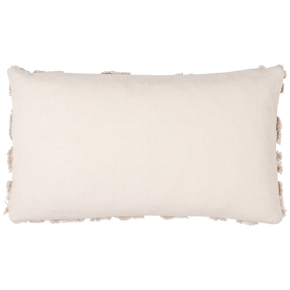 furn. Maeve Natural Tufted Cotton Cushion Image 3