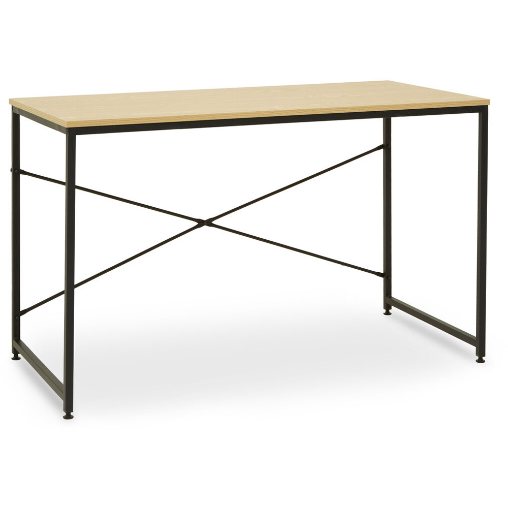 Premier Housewares Laxton Light Yellow Office Desk Image 3