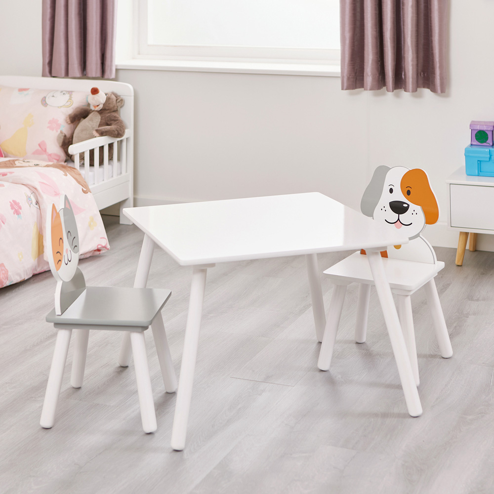 Liberty House Toys Kids Cat and Dog Table and Chairs Image 6