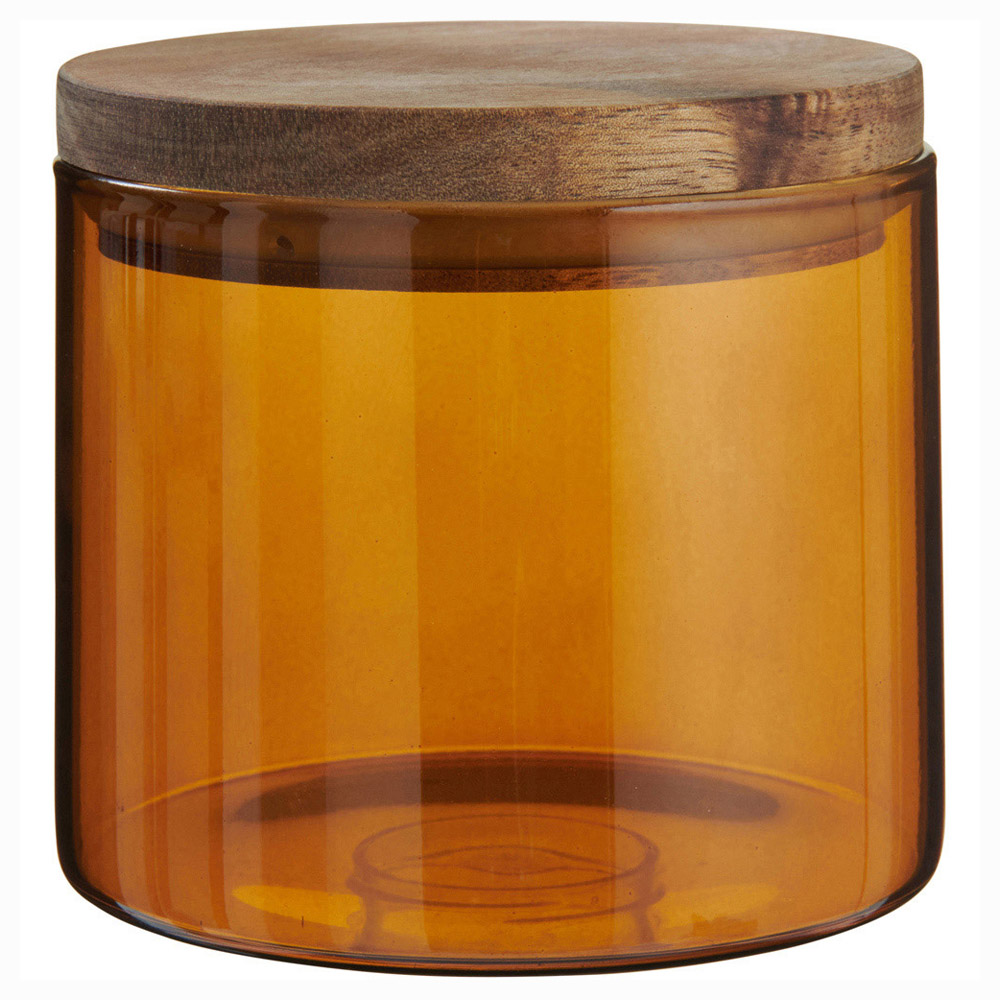 Wilko Amber Small Storage Jar Wilko