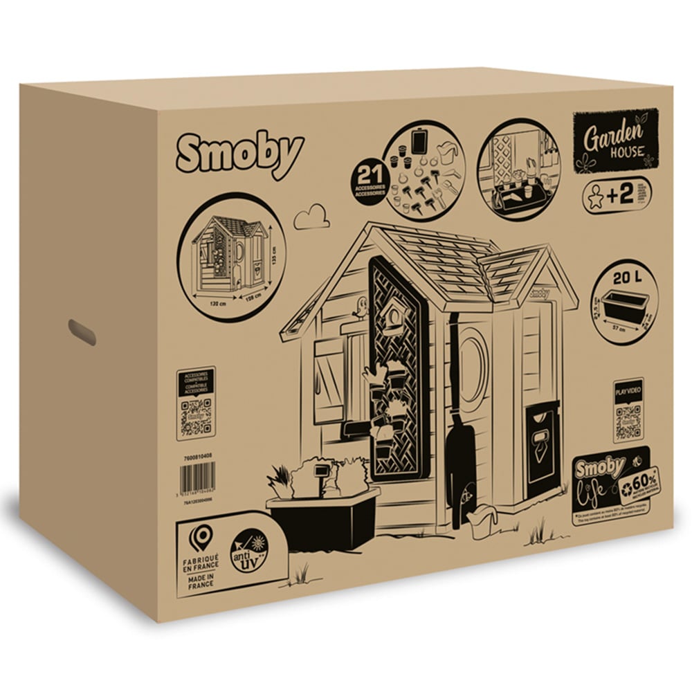 Smoby Life Garden House Playset  Image 8