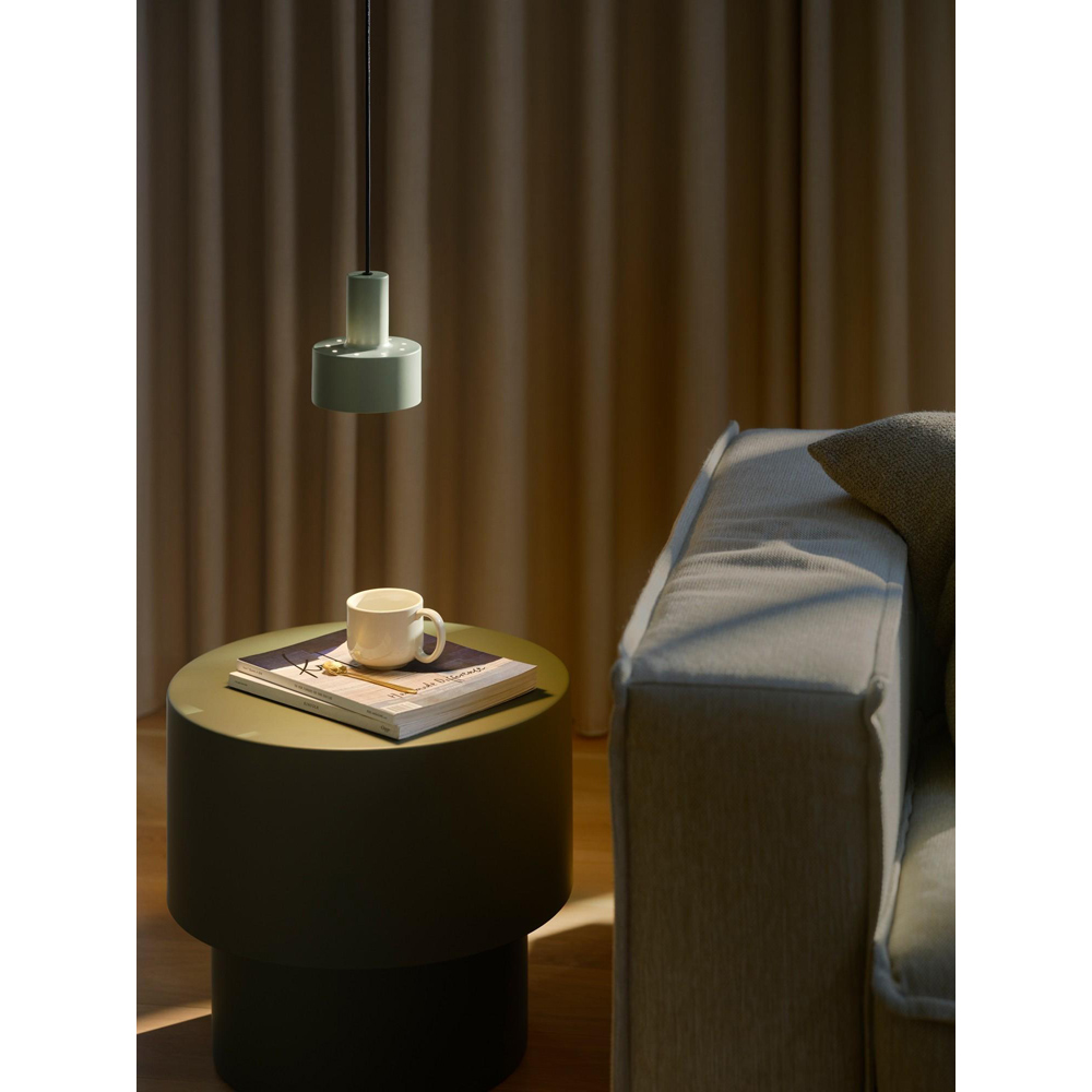 Nordlux Matis E27 Dusty Green Pendant Light Image 2