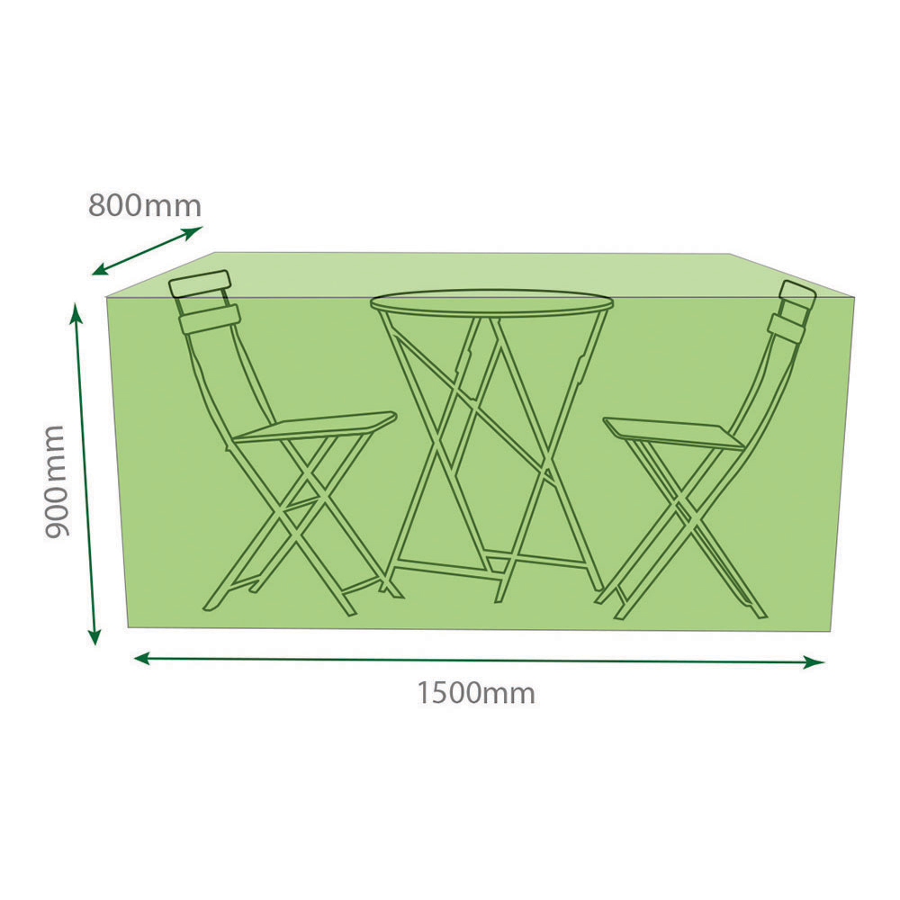 St Helens Bistro Patio Furniture Cover Set Image 6