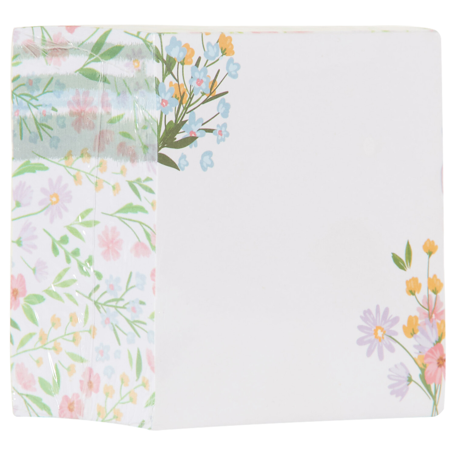 Floral Bloom Memo Cube - Multicolour Image 2