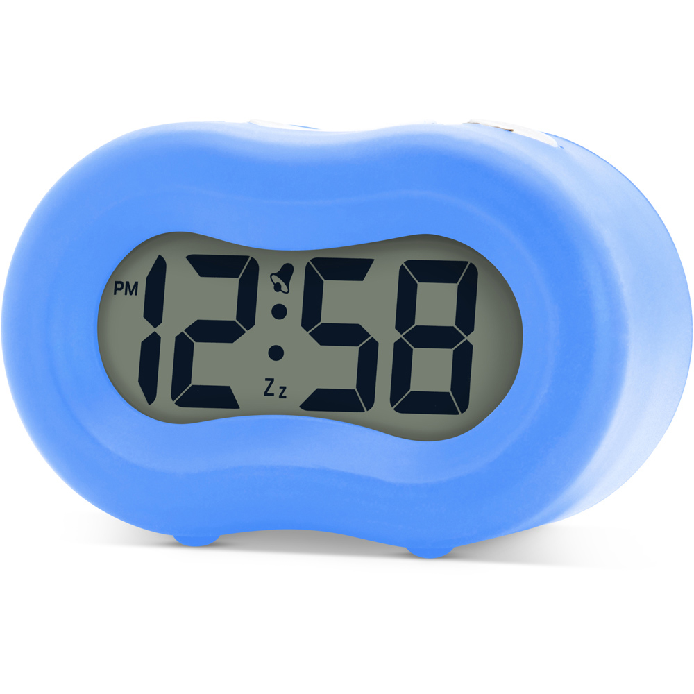 Acctim Vierra Moroccan Blue Silicon Smartlite Alarm Clock 11cm Image 3