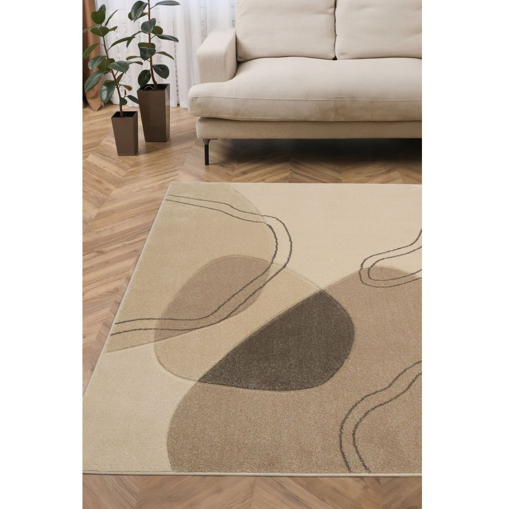 Homemaker Newport Natural Abstract Rug 160 x 230cm Image 5