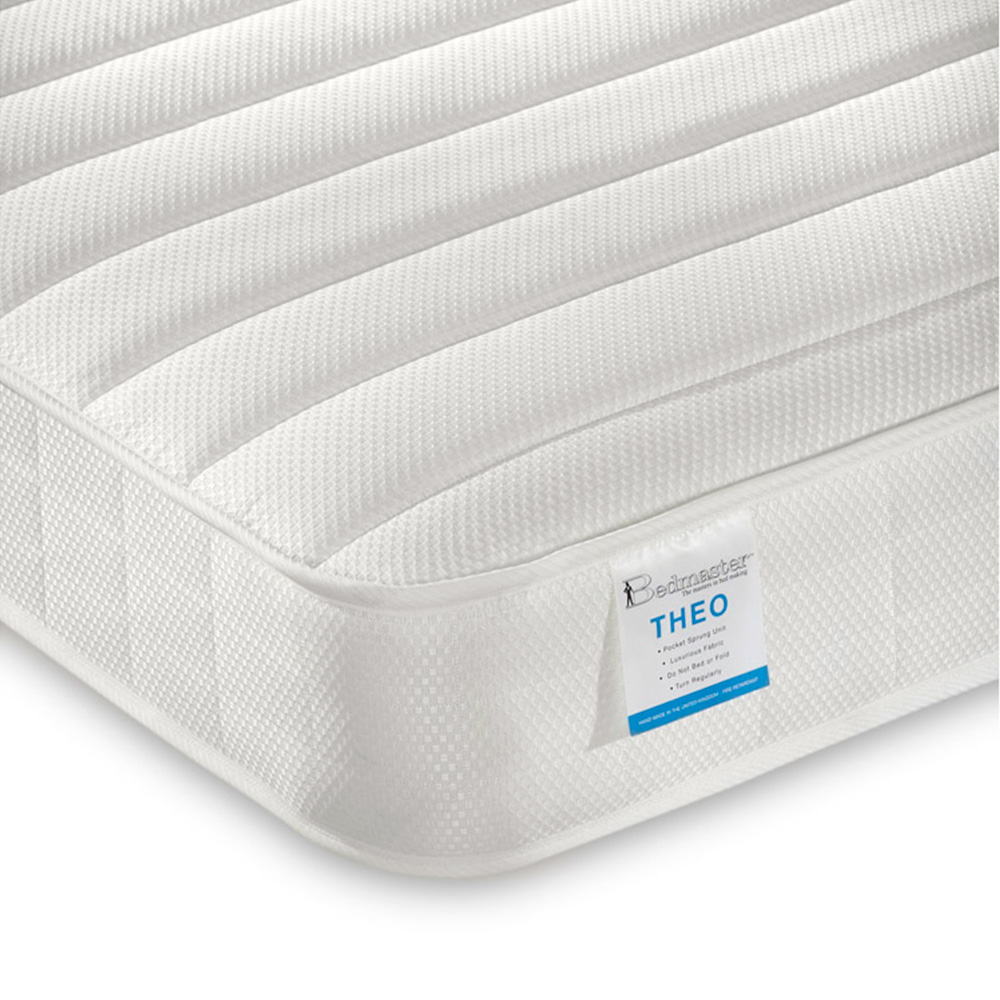 Oslo Quadruple White Bunk Bed with Pocket Mattresses Image 3