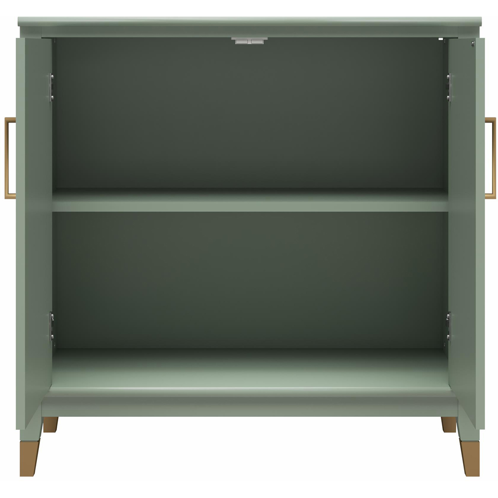 Dorel Westerleigh 2 Door Pale Green Accent Cabinet Image 4