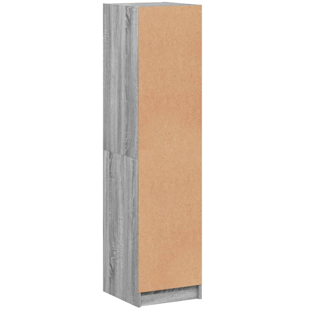vidaXL 2 Door Grey Sonoma Highboard Image 8