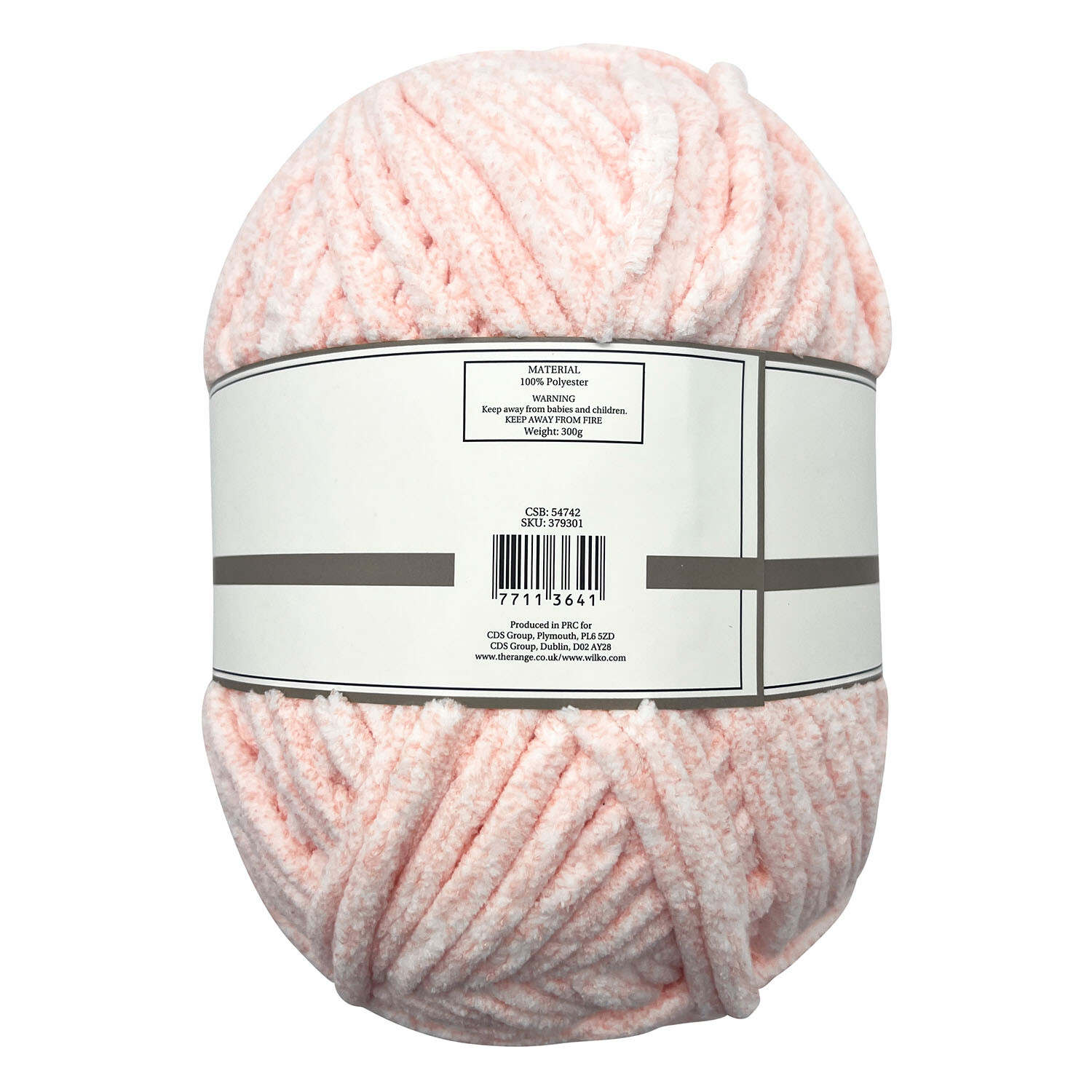 Divante Baby Pink Soft Touch Teddy Yarn 300g Image 2