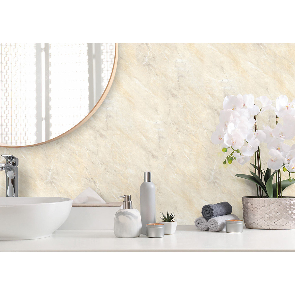 Proclad Aquabord PVC Pergamon Tongue and Groove Shower Panel with Edge Trim and Adhesive Image 3