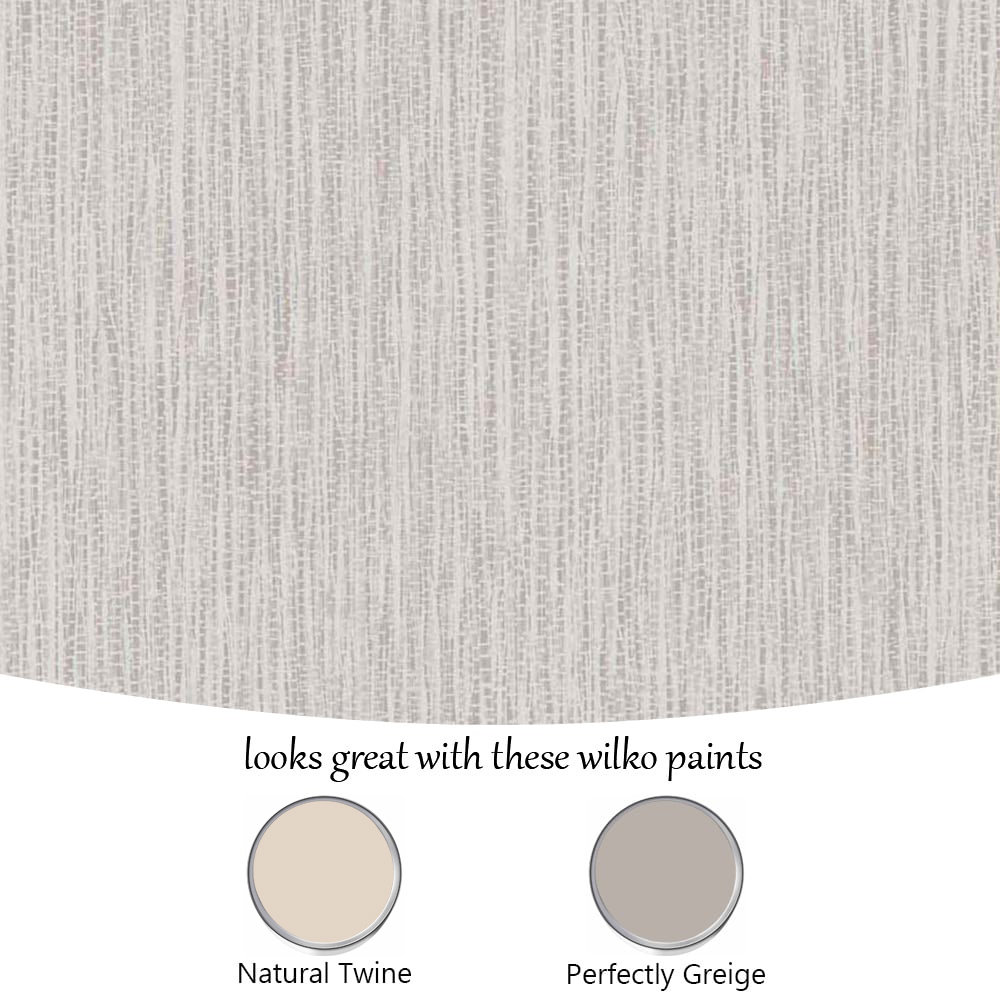 Superfresco Chunky Grasscloth Neutral Wallpaper Image 2