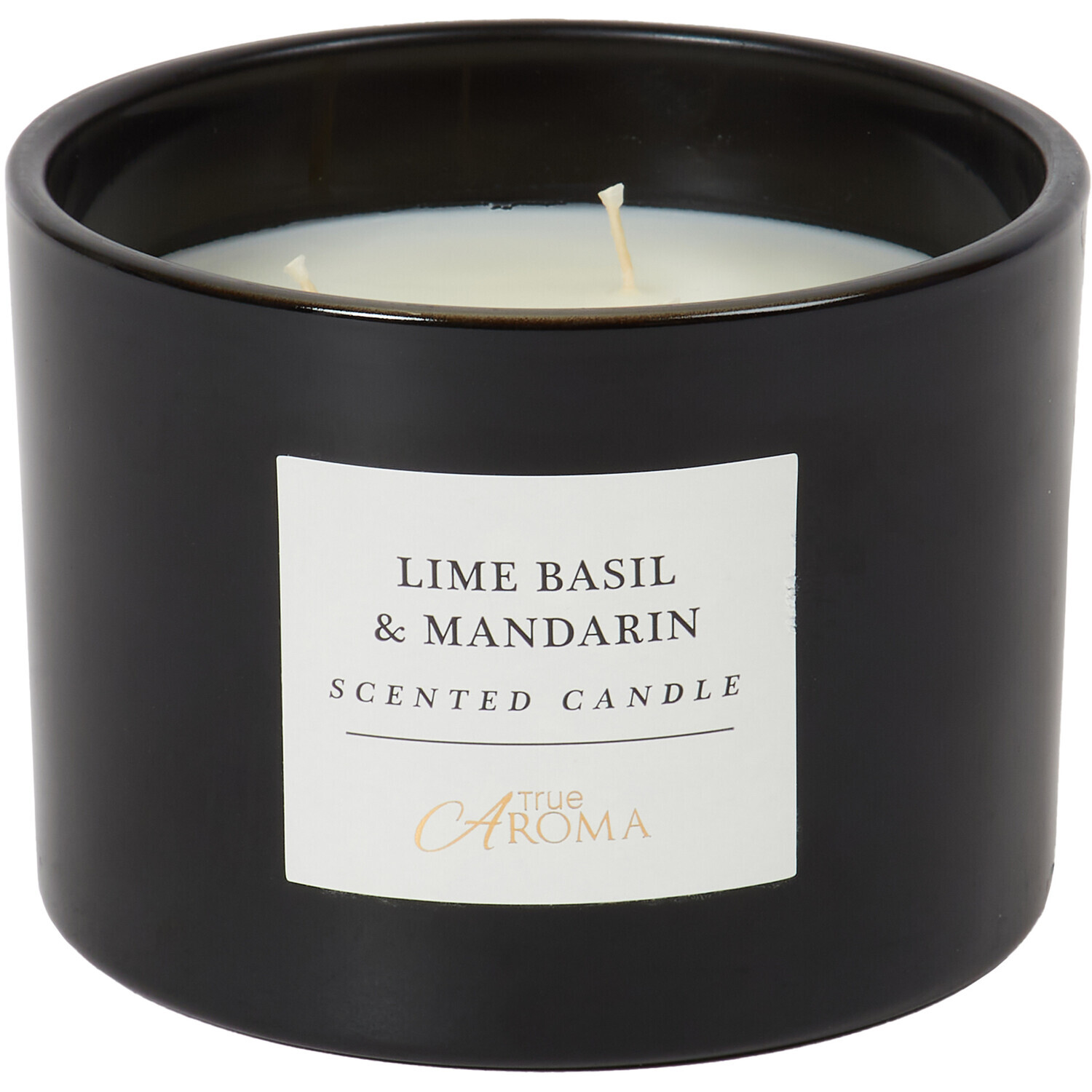 Lime Basil and Mandarin 3 Wick Candle Image 2