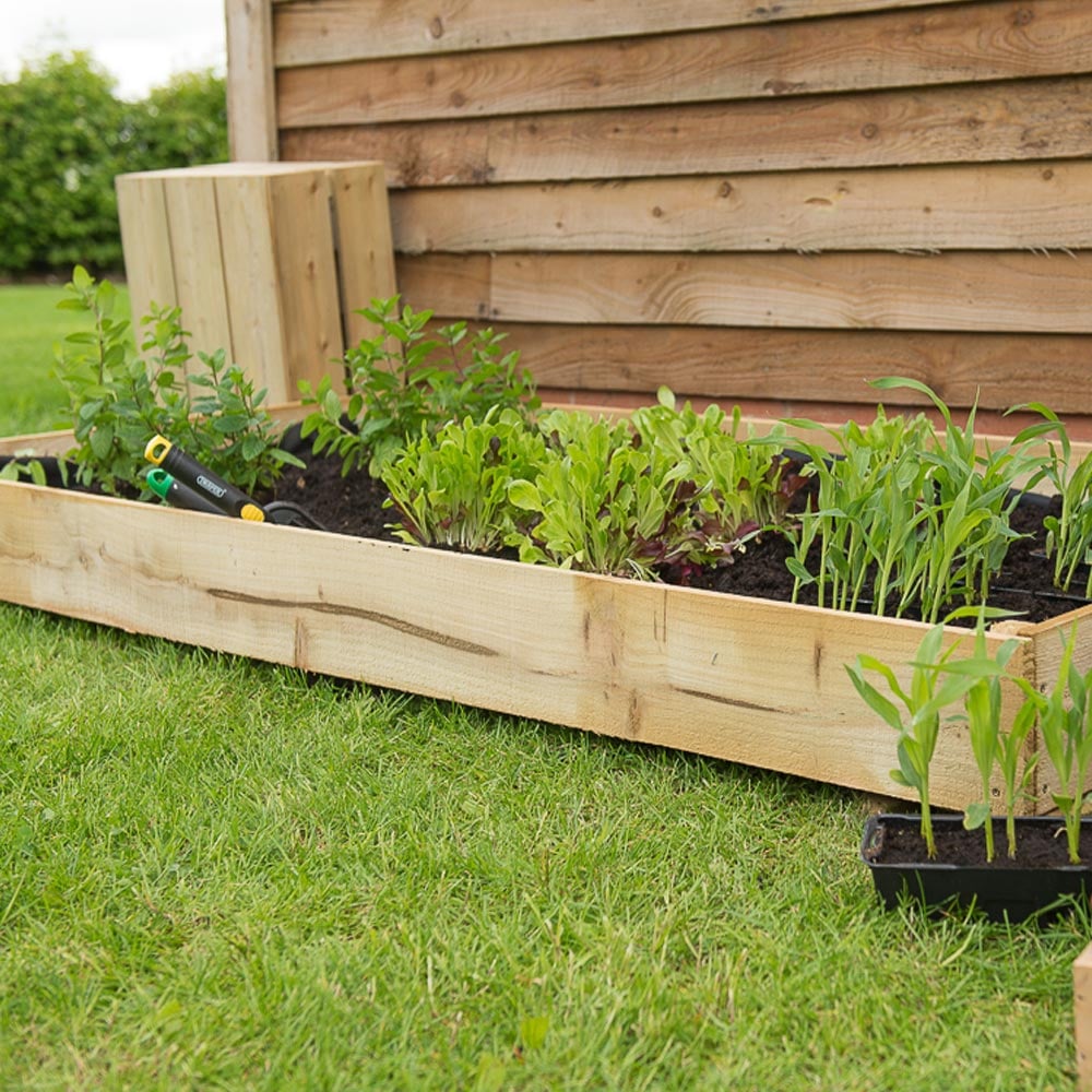 Forest Garden Timber Standard Raised Bed Image 4