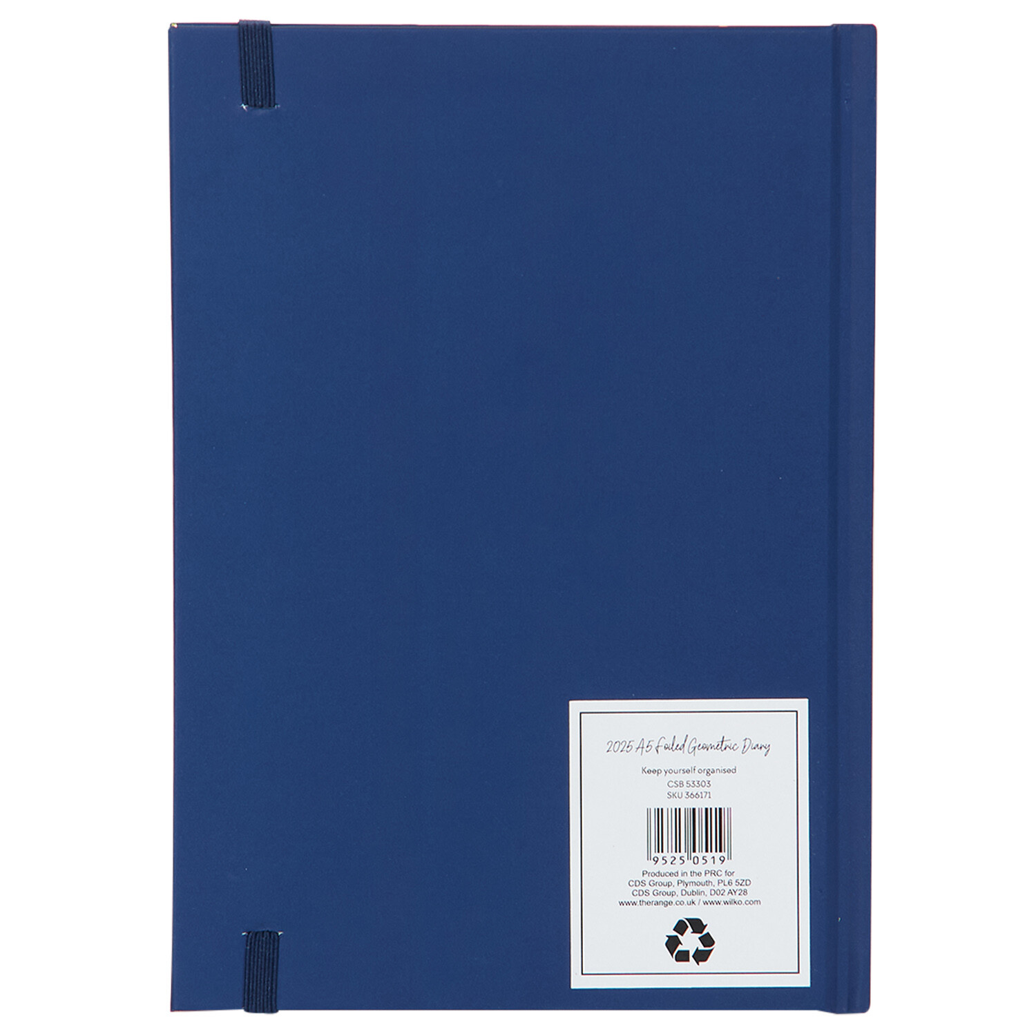 2025 Foiled Geometric Diary A5 - Mutlicolour Image 8