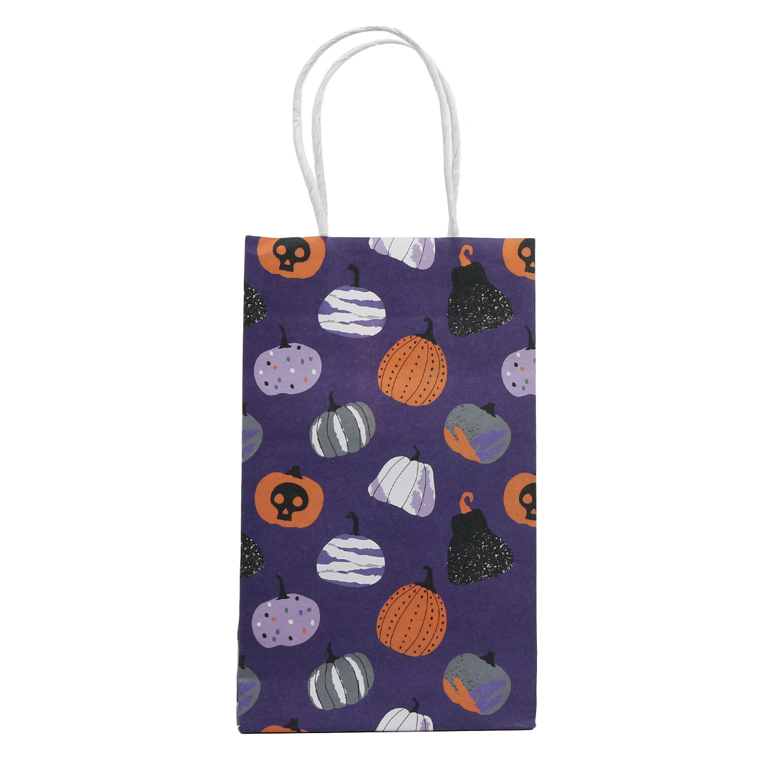 Pack of 4 Halloween Party Bags - Purple Image 1