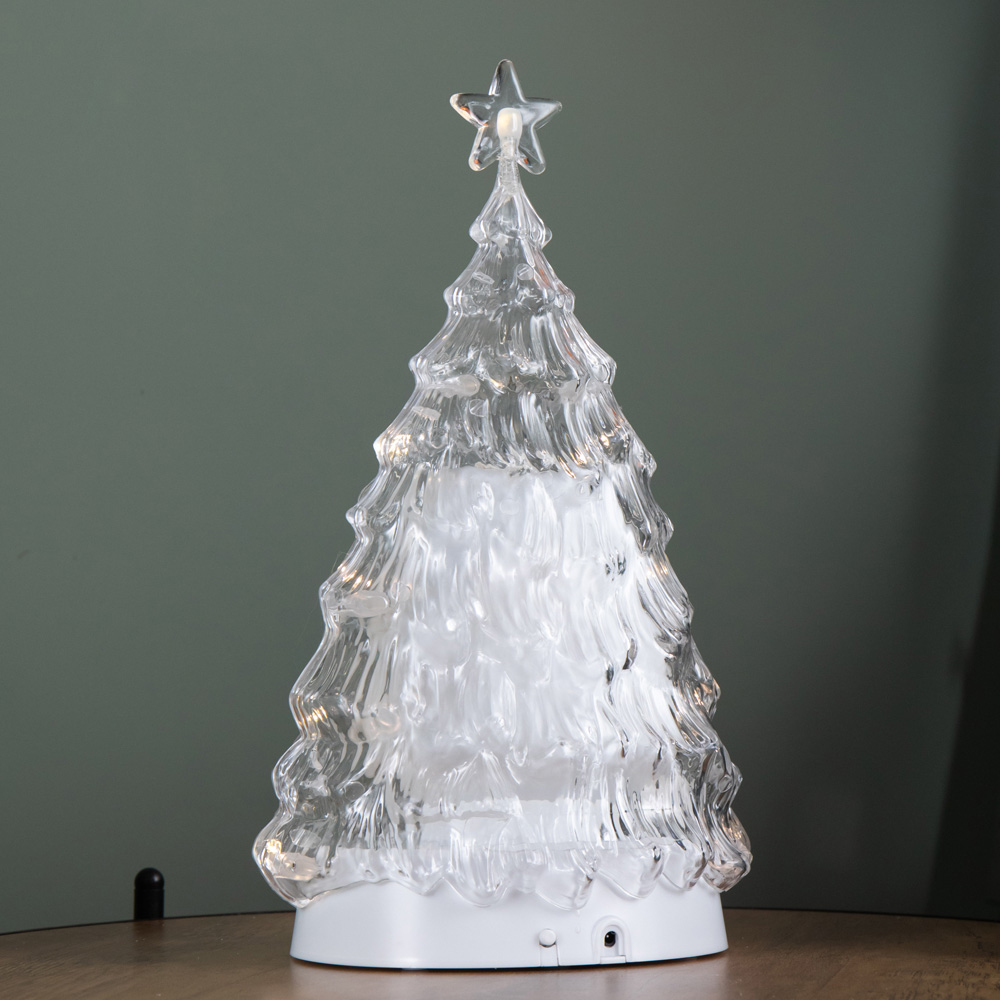 Samuel Alexander Light Up The Snowman Inside Christmas Tree Water Spinner Christmas Decoration Image 7