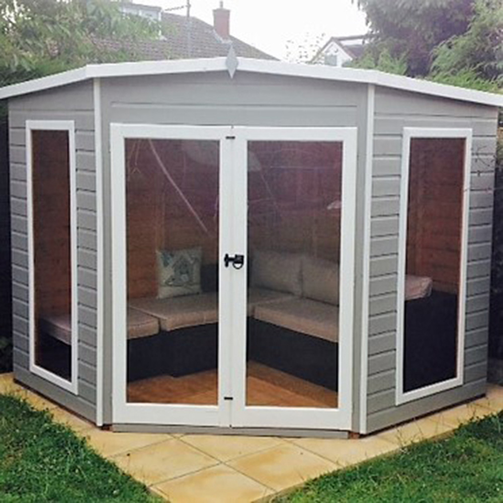 Shire Barclay 8 x 8ft Double Door Traditional Summerhouse Image 2