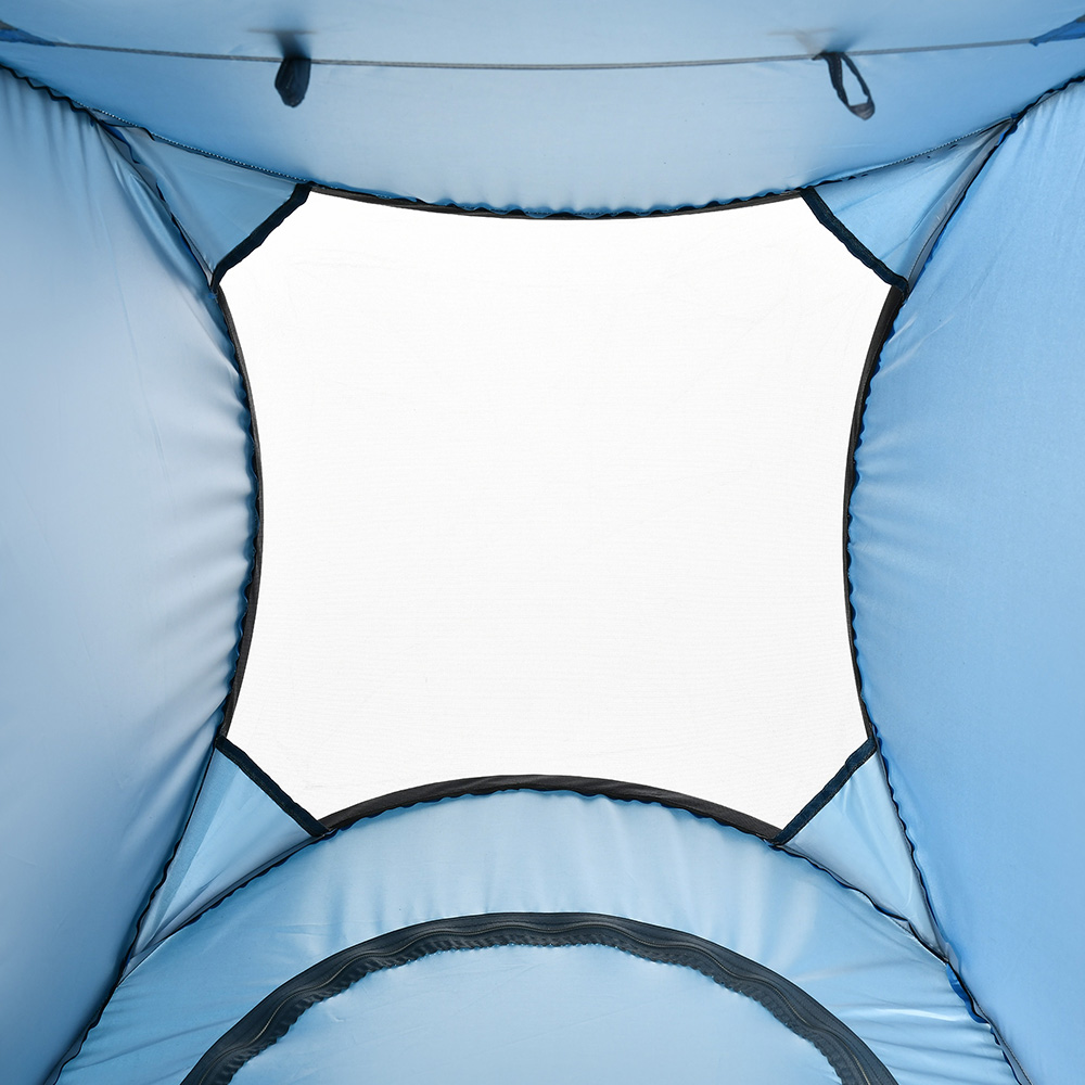 Outsunny Camping Shower Tent Blue Image 2