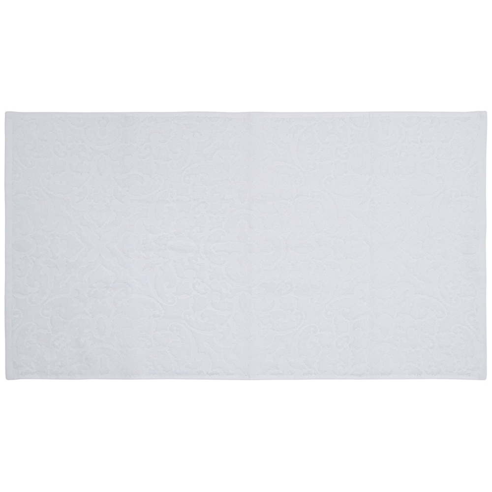 Wilko Jacquard Hand Towel White Image 3