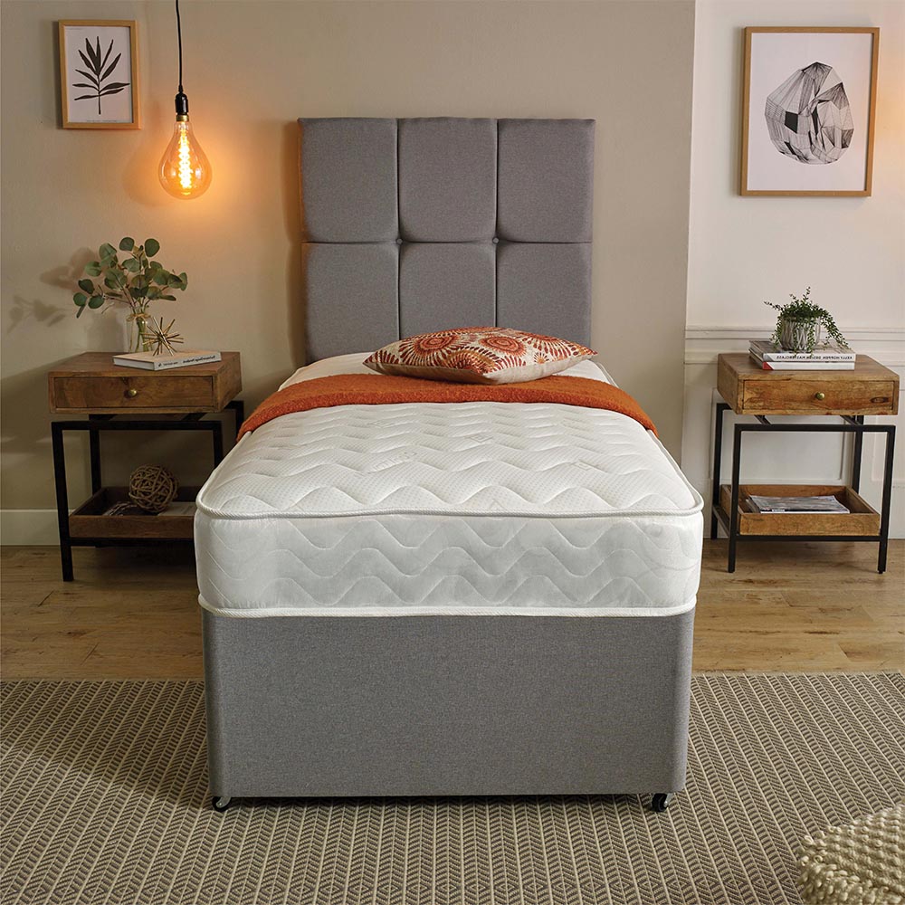 Starlight Beds Single Hybrid Memory Foam and Open Coil Spring Mattress Image 4