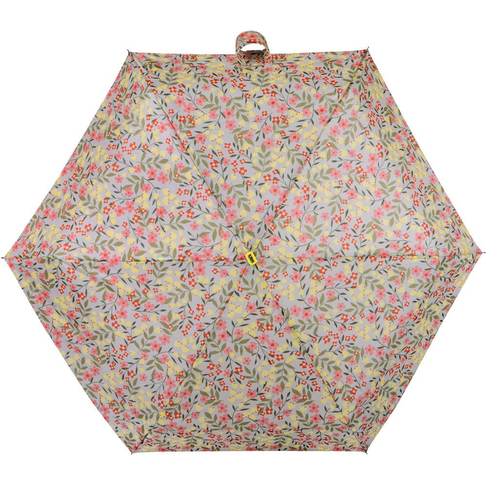 Wilko By Totes Floral Print Compact Umbrella Image 2