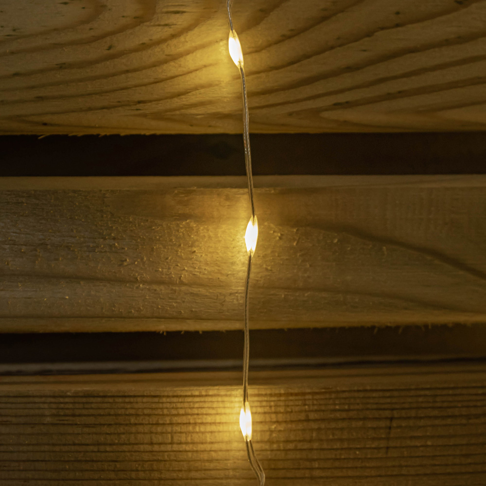 Samuel Alexander FlexiBrights 267 Warm White LED Snowflake Curtain Light 1.2 x 1.2m Image 5