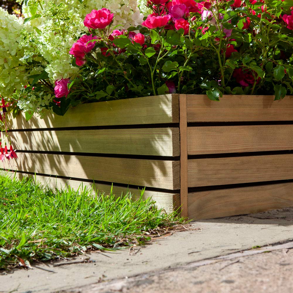 8in Ledbury Slat Edging Pack of 4 Image 4