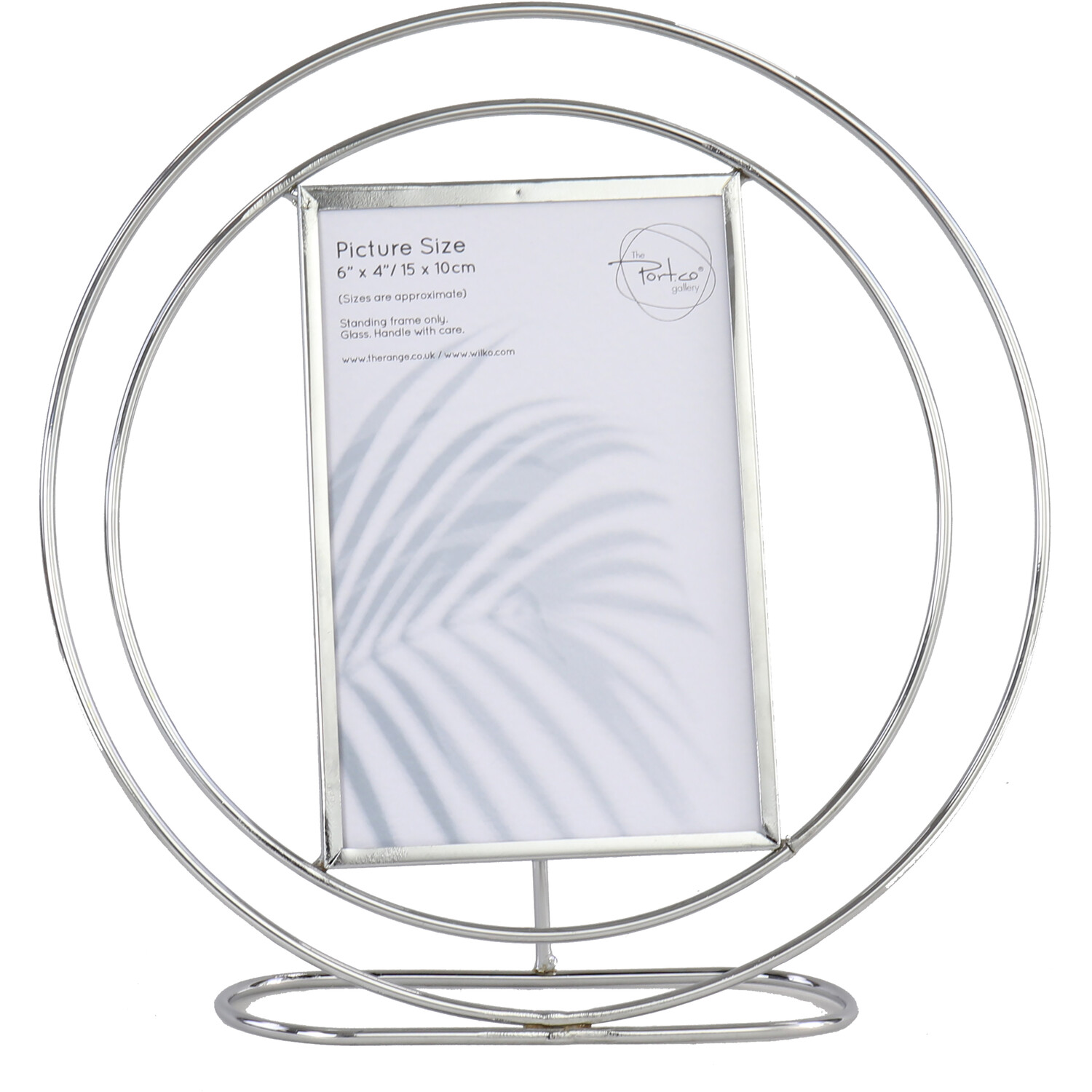 Orbital Free Standing Metal Photo Frame Image 7