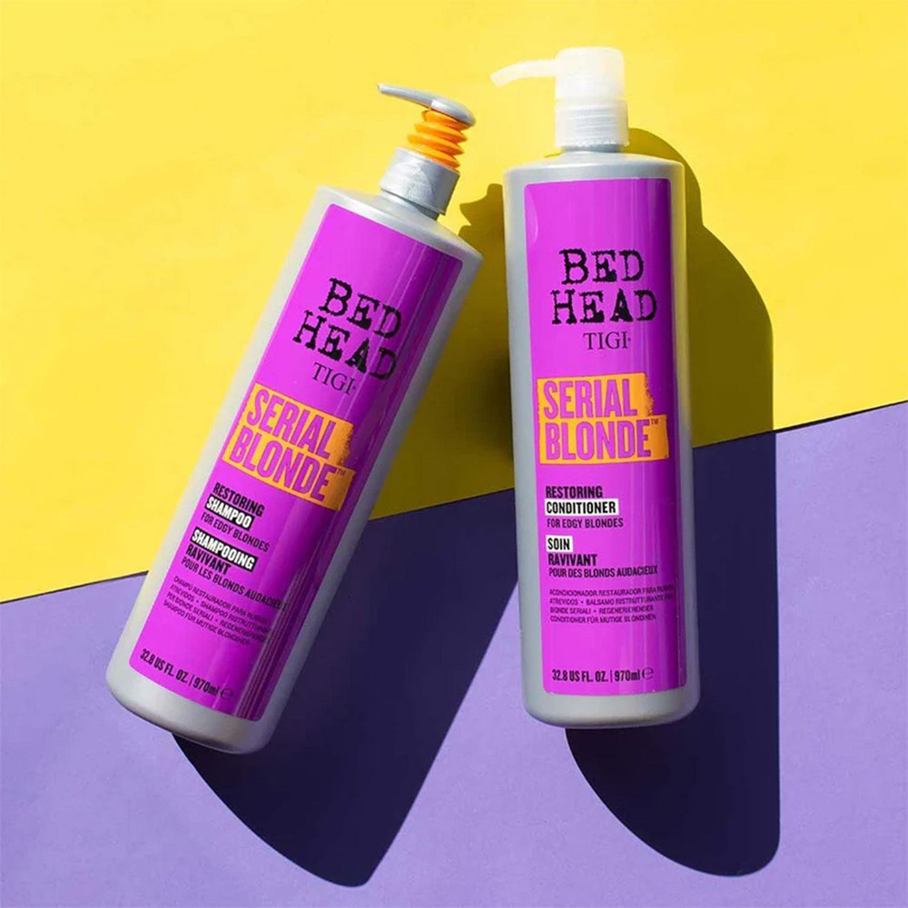 TIGI Bed Head Serial Blonde Colour Protection Conditioner 970ml Image 3