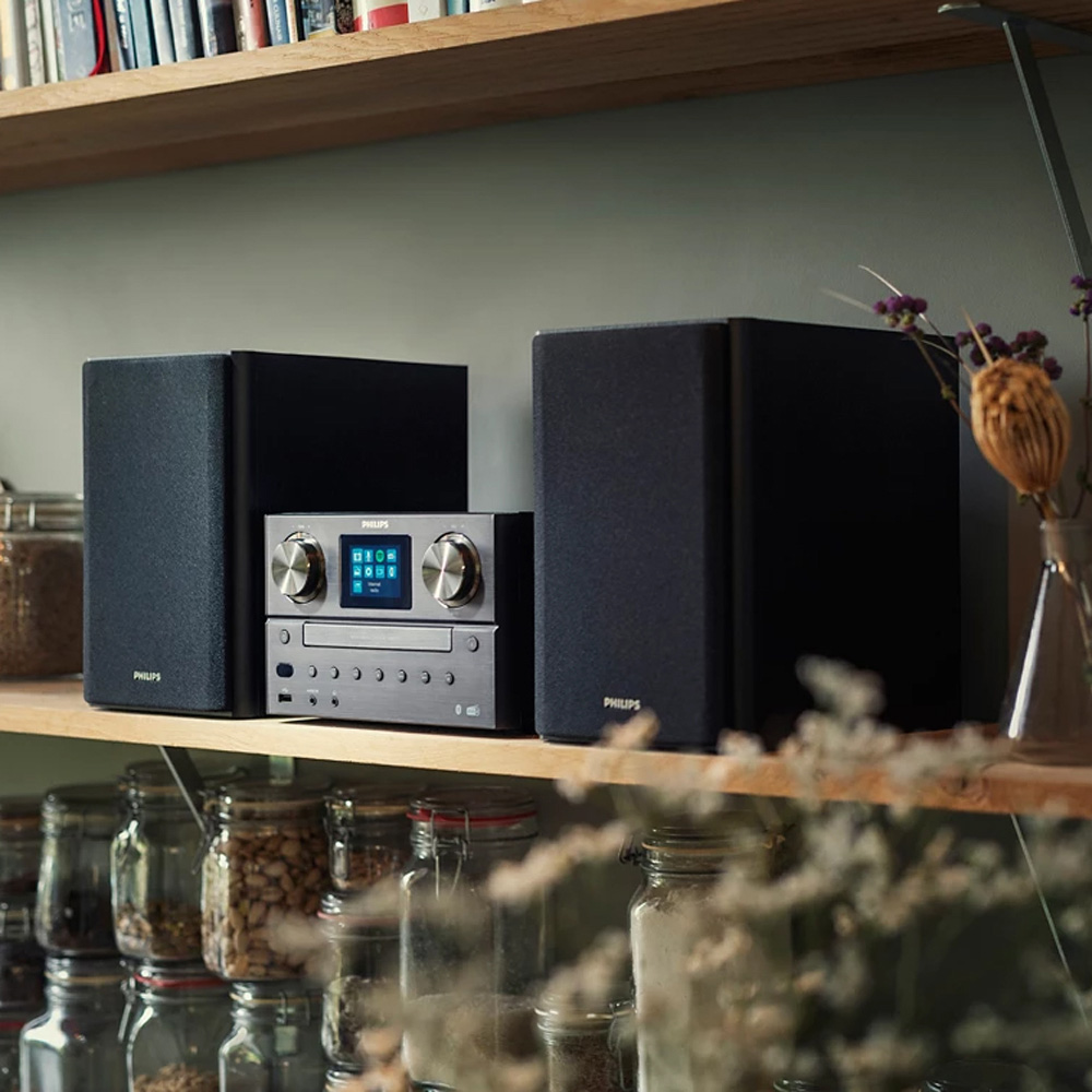 Philips TAM8905 Micro Bluetooth FM/DAB+ Internet Radio Hi-Fi Music System Image 5