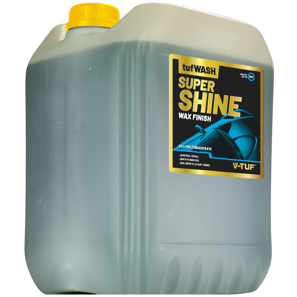 V-TUF tufWASH Caustic Super Shine Traffic Film Remover with Wax Finish 20L Image