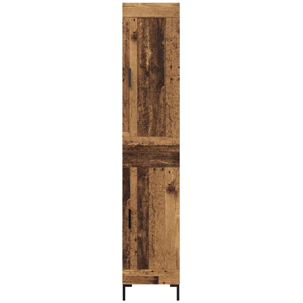 vidaXL 2 Door Old Wood Highboard Image 7