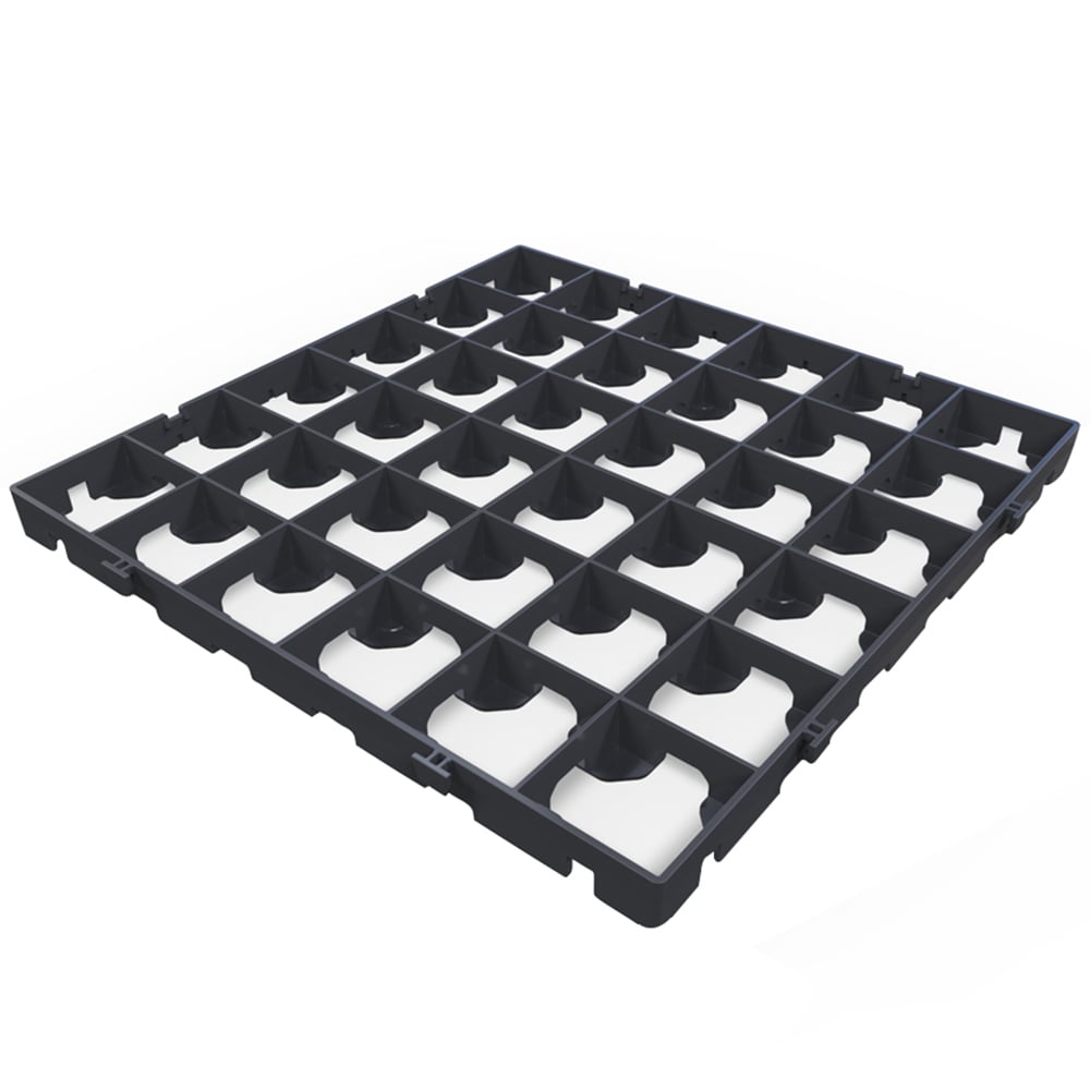 ProBase 12 x 10ft Garden Shed Base Kit with 48 Grids Image 1