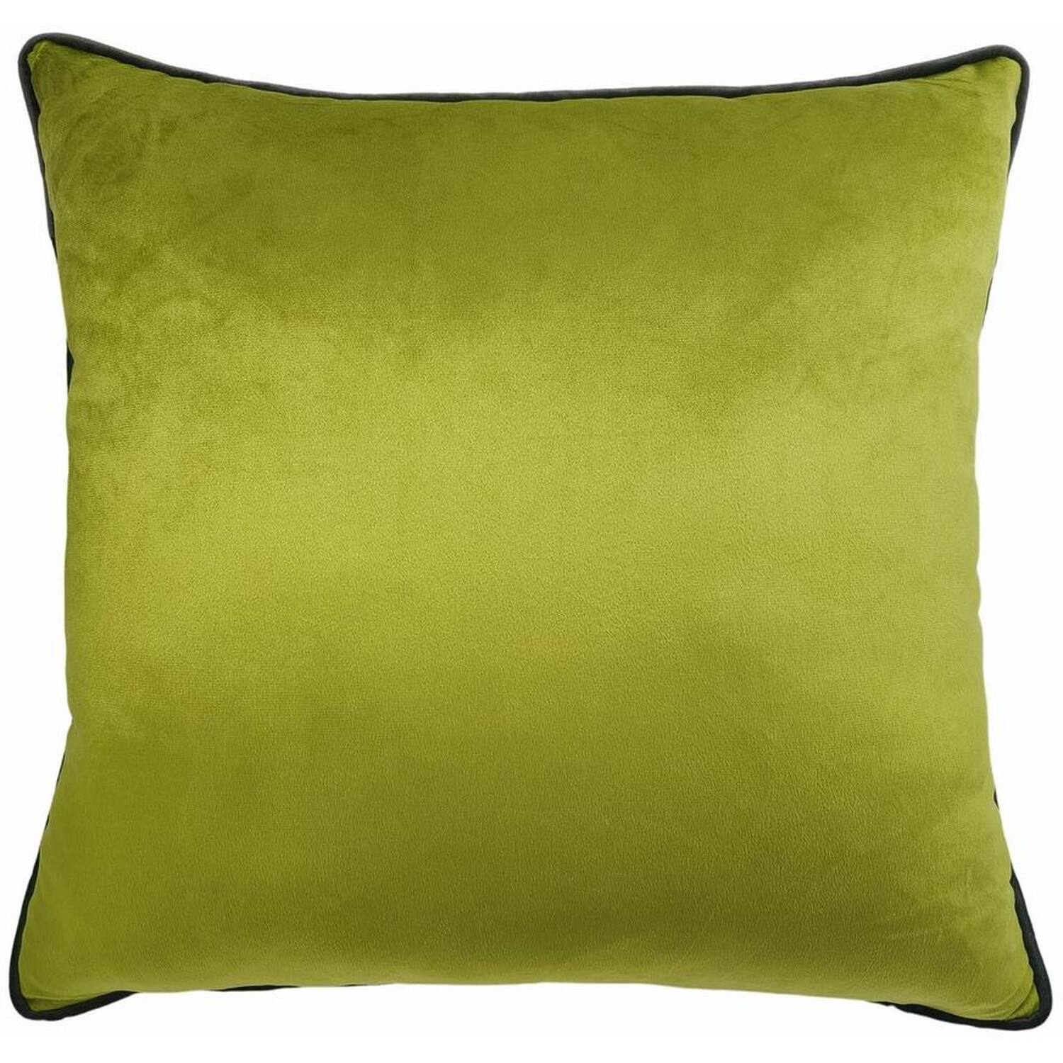 Pack of 2 Matilda Velvet Cushion Covers - Green or Charcoal Image 1