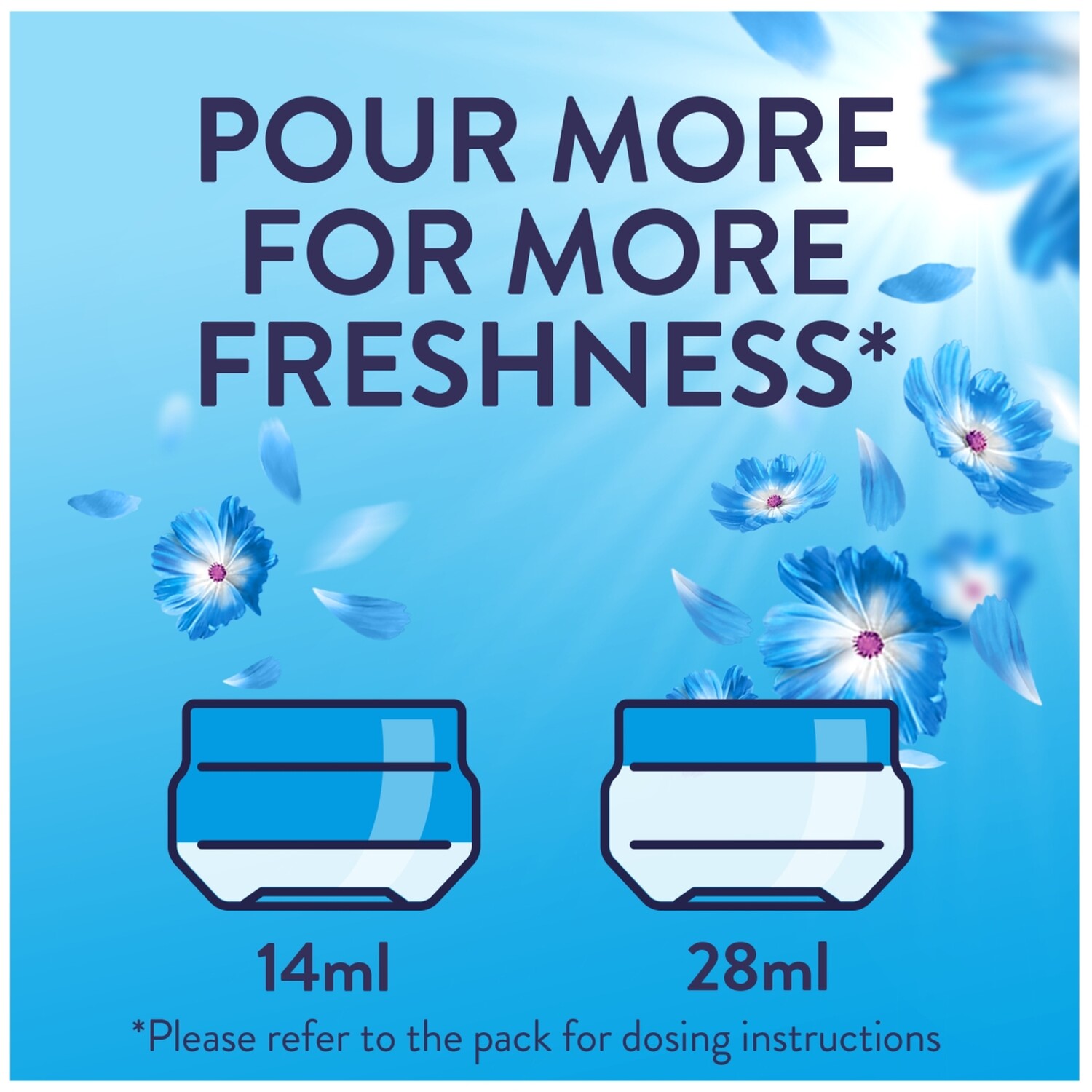 Lenor Outdoorable Fresh Fabric Conditioner 700ml Spring Awakening Image 5