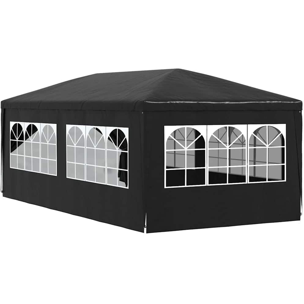 vidaXL 3 x 6m Anthracite Marquee Gazebo Party Tent Image 6