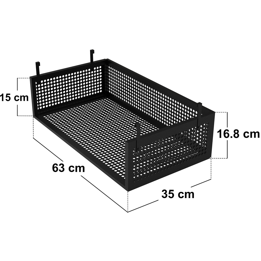 Recoil Panther Single Metal TV Bed with Storage Image 6