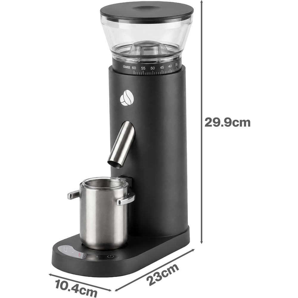 Spector Black Portable Coffee Grinder with USB Rechargeable Image 9
