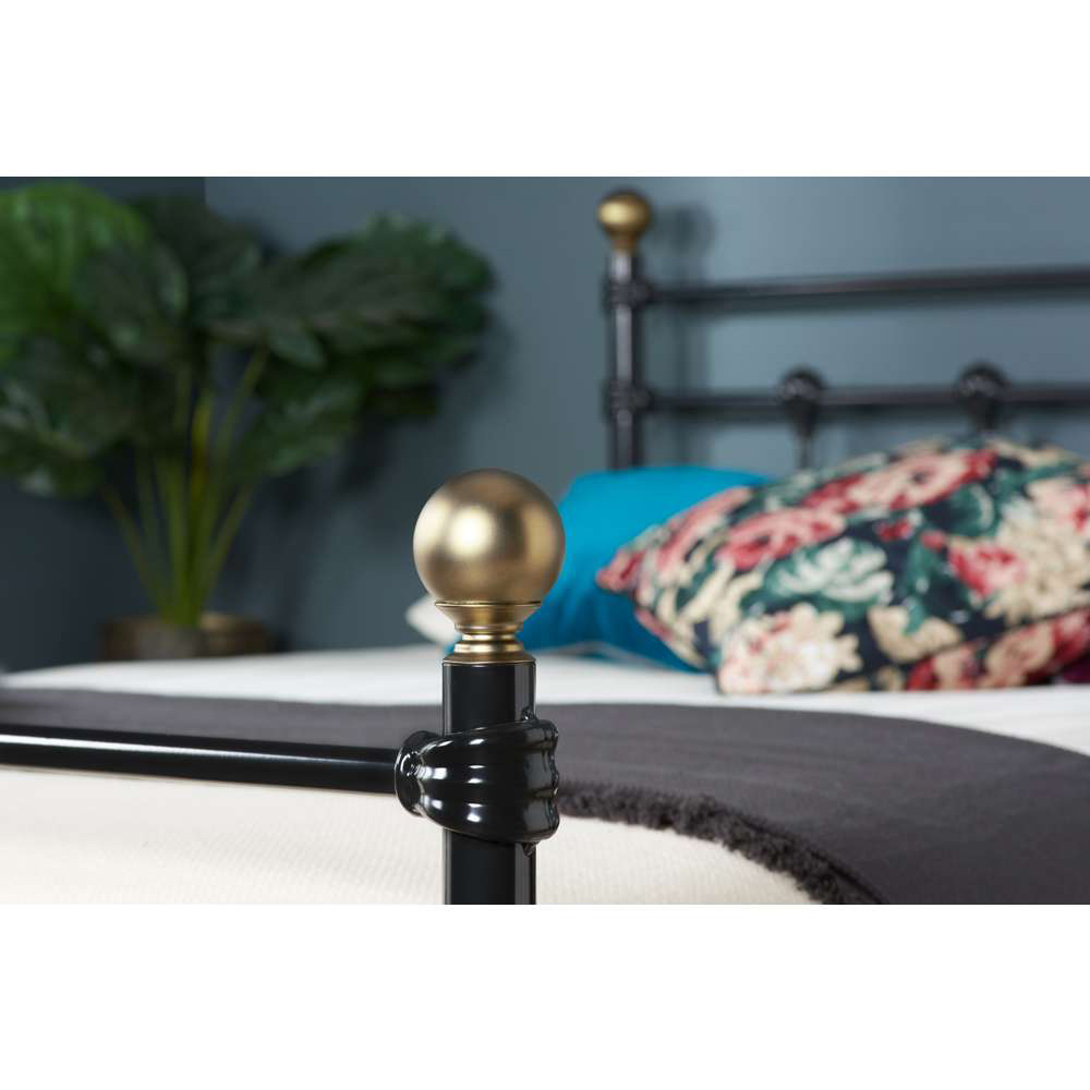 Atlas Small Double Black Bed Image 7